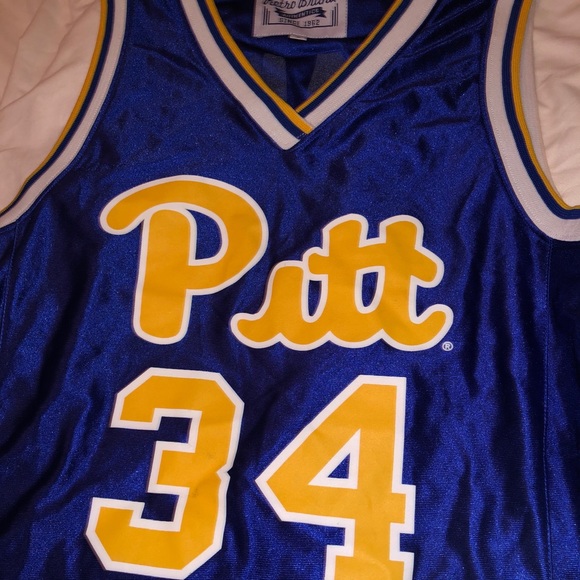 Retro Pitt Basketball Jersey - Picture 2 of 4